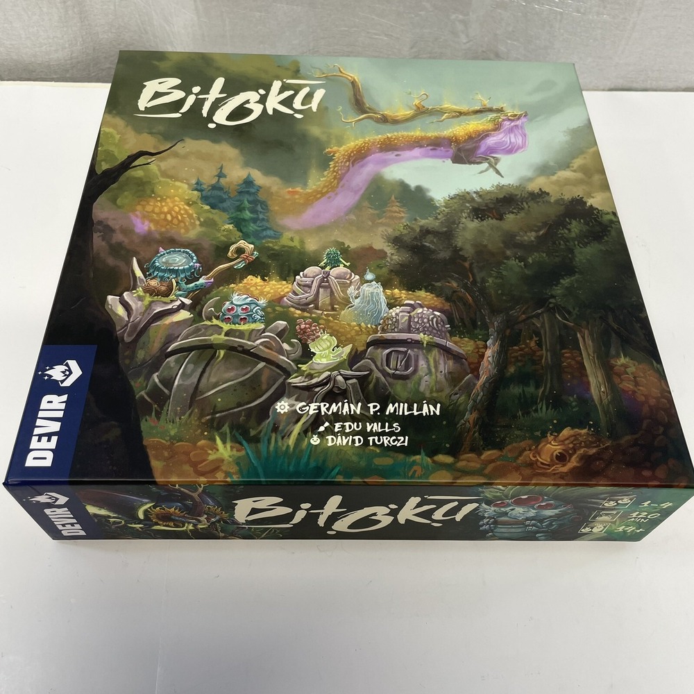 Bitoku Board Game by Devir 1-4 Players Strategy Complete